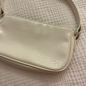 Crocodile skin like bag